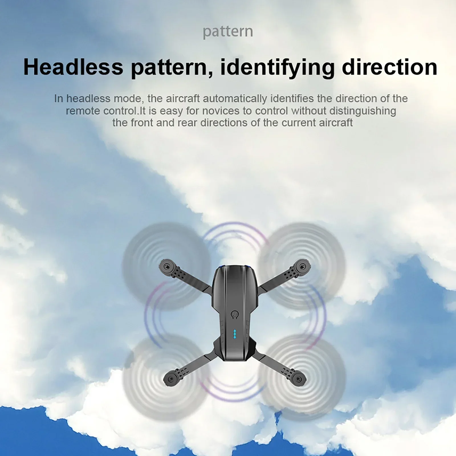 New E99 Pro HD 4K Drone Dual C - Rc Helicopter Electric recension och pris