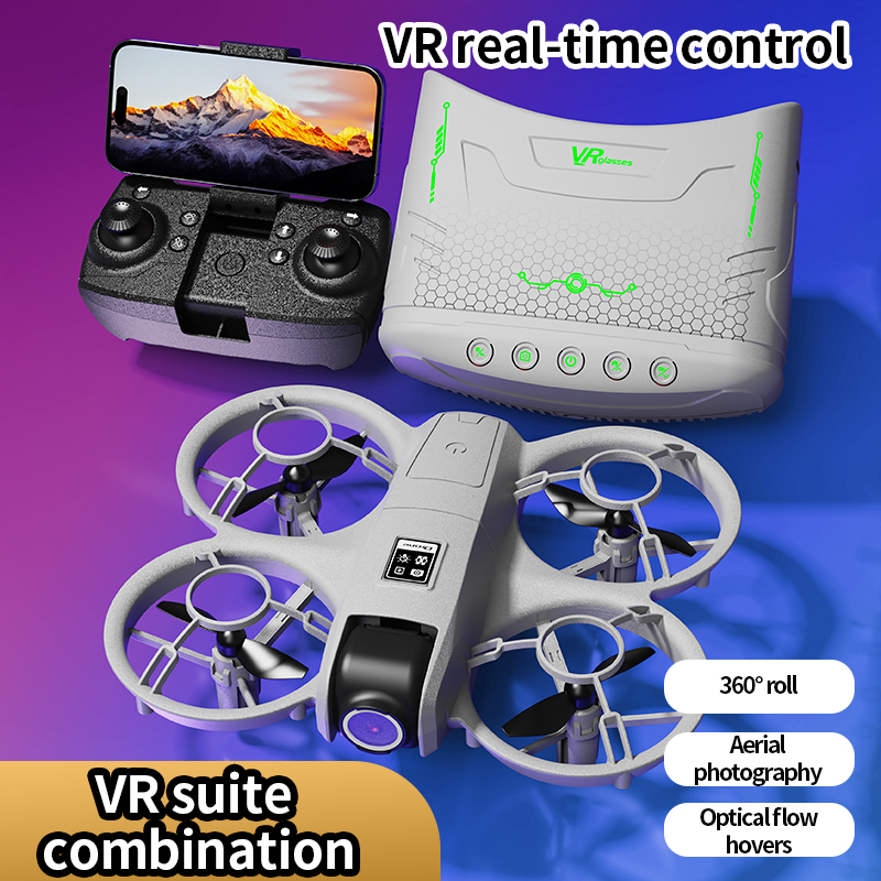 X228 VR FPV Drone HD Dual Came - Rc Helicopter Case recension och pris