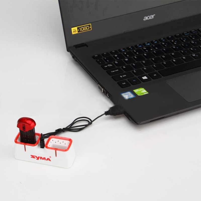 Dual USB Fast Charger for Syma - Rc Helicopter Case recension och pris
