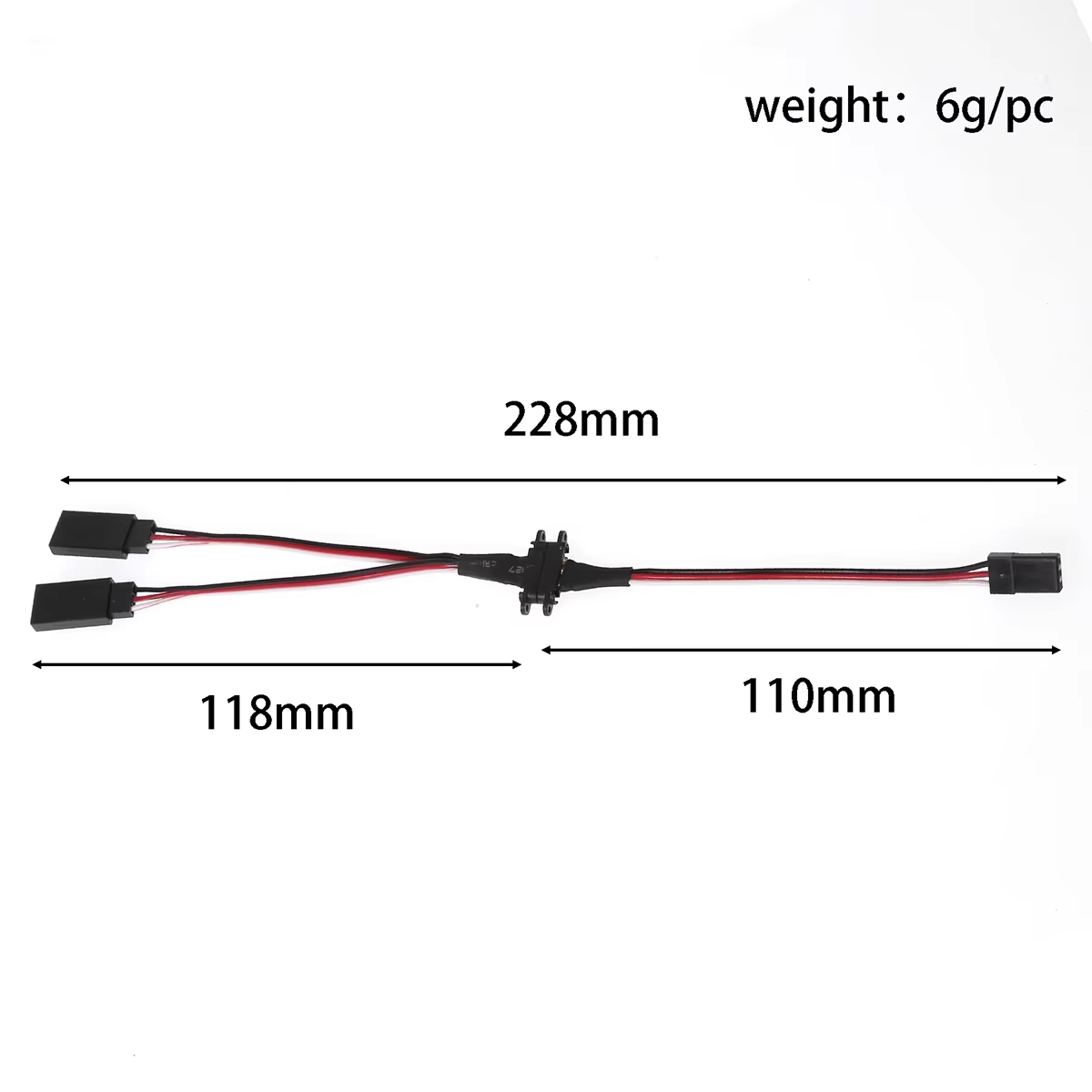 Magnetic 1-to-2 Y Extension Ca - Rc Helicopter Battery recension och pris